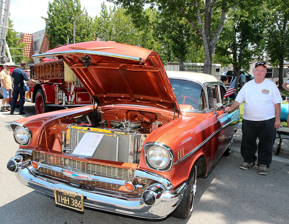 Bill Rice and his '57 Chevy