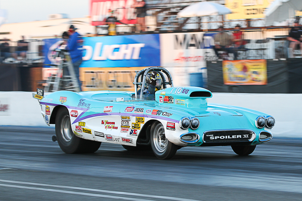 Ed DeStaute and his winning NE III Corvette